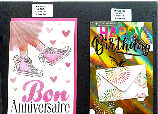 carte anniversaire