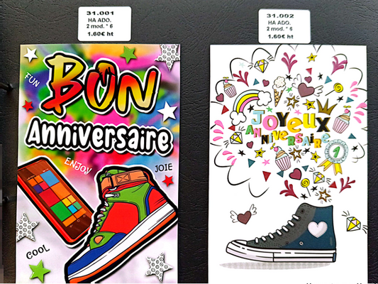 carte anniversaire