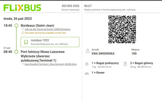 Tickets Flixbus
