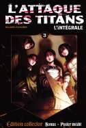 L'attaque des titans - L'intégrale Tome 21 (M2631-21)